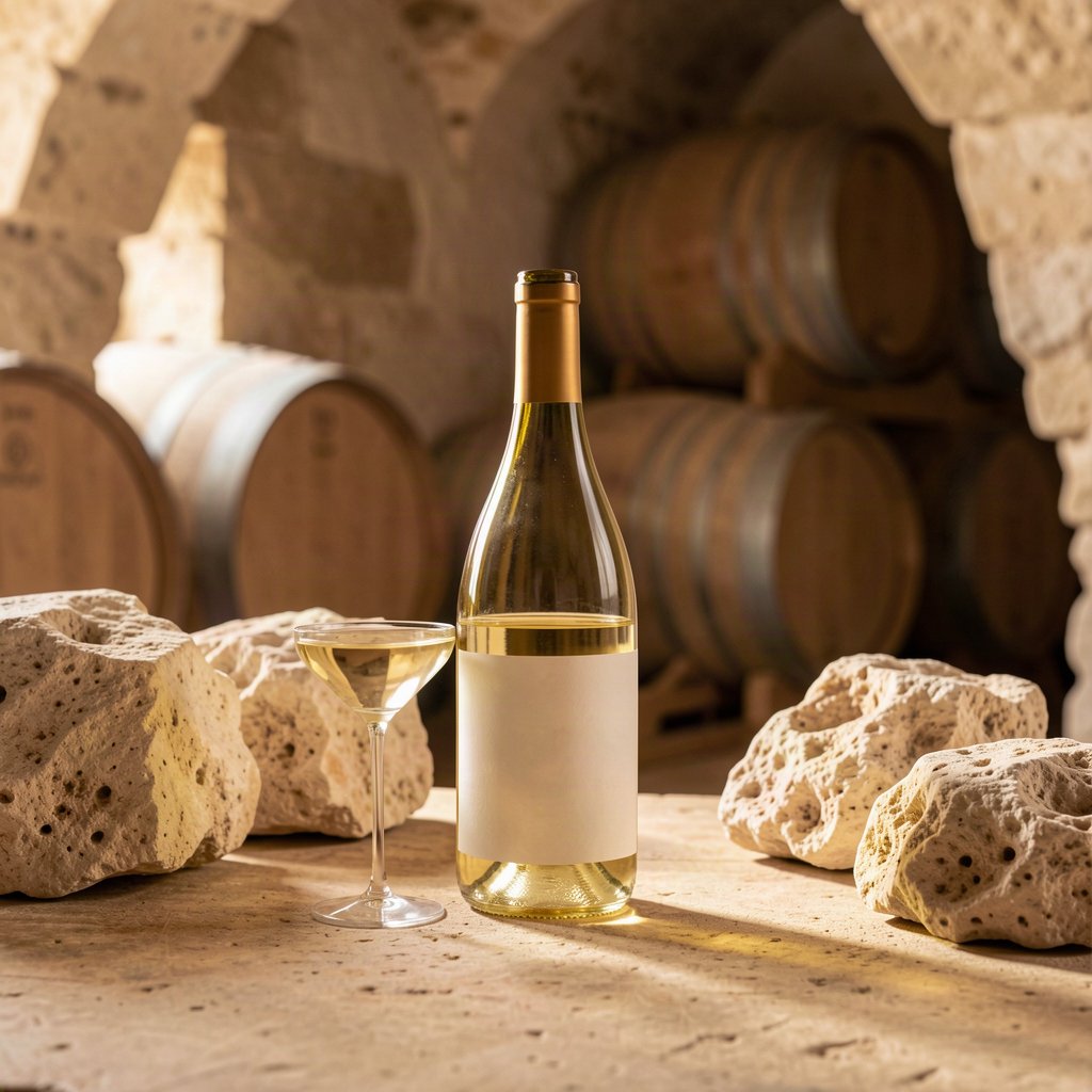 Dégustation d’un vin blanc de Chenin dans une cave de la vallée de la Loire