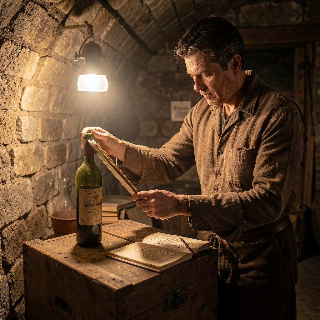Expertise d'une bouteille héritée