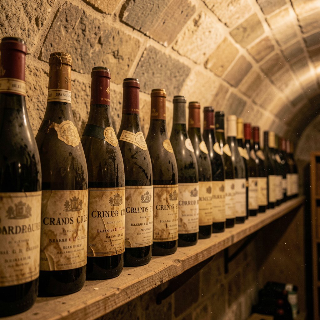 Millésime 1985 à Bordeaux : qualité et cote aujourd'hui 1 Bouteilles de grands crus de Bordeaux du millésime 1985