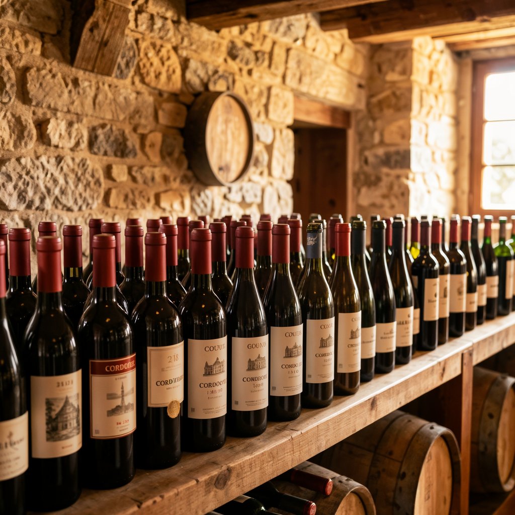 Millésime 2018 à Bordeaux : qualité et cote aujourd'hui 1 Bouteilles de Bordeaux millésime 2018 dans une cave