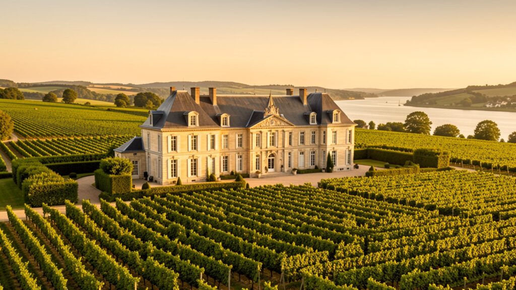 Vignoble du Château Mouton Rothschild à Pauillac