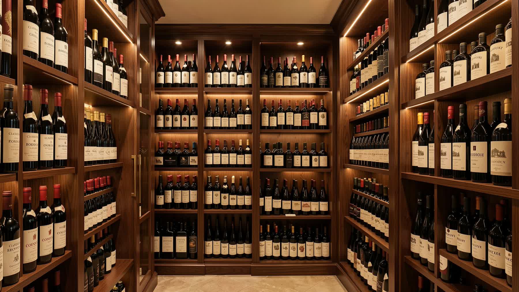 vendre grand cru classé cave bouteilles prestige