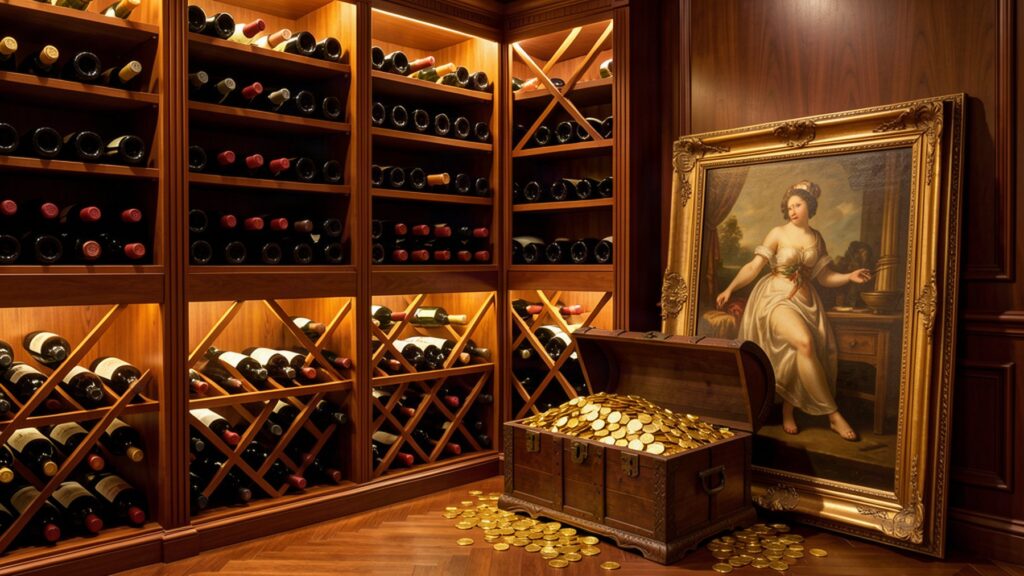 Cave à vin, pièces d'or et art : quel actif de collection choisir